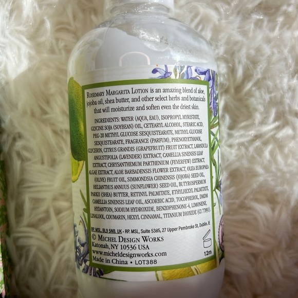 Michel Design Works by Stonewall Kitchen Rosemary Margarita Hand & Body Lotion - Picture 4 of 5